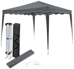 Juskys Kerti ollós party sátor 3×3 m UV védelemmel szürke (25481)