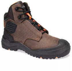  Munkavédelmi Bakancs PORTWEST FT30 Acél, Bőr Barna/narancs S3 SC HRO HI CI LG SR PW-FT30BRO42 (FT30BRO42)