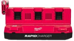 Milwaukee Încărcător rapid M18 PACKOUT cu șase porturi M18 MPC6 (4932498551)