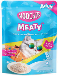  Moochie MOOCHIE Tonhal és csirke zselében 70 g nedves macskaeledel (csirke zselében)