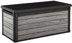 Keter Decocoat műanyag kerti lád 570 l viharszürke (271041) - geminiduo
