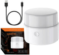 SuperFire Lámpa kempingowa Superfire T20, 180lm, USB (T20 Camping) - marketzone