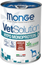 Monge VetSolution Gyógytáp (Ételérzékenységre Monoprotein) Konzerv Kutyáknak (Bárány) - 400 g