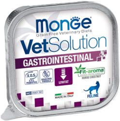 Monge VetSolution Gyógytáp (Emésztési problémákra) Alutasakos Macskaeledel - 100 g