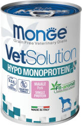 Monge VetSolution Gyógytáp (Ételérzékenységre Monoprotein) Konzerv Kutyáknak (Sertés) - 400 g