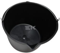 Kubala Építőipari műanyag vödör kiöntővel, 12 L (KUB1500)