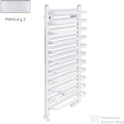 Radeco MARIO A5-400/M 1250x435 törölközőszárítós radiátor MERKURY 2 (ezüst) színben (Radeco_MARIO_A5_400_M_MERKURY2)