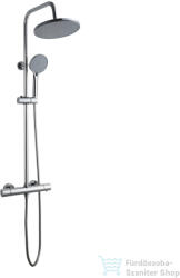 INVENA VOLOS esőztető zuhanyrendszer termosztátos csapteleppel, króm AU-37-T01-V (AU-37-T01-V)