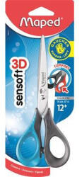 Maped Olló, általános, 16 cm, balkezes, MAPED "Sensoft 3D", vegyes színek (szín nem választható) (IMA696510)