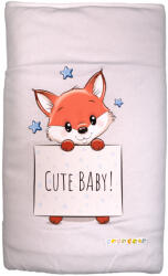 Babastar Pamut bélelt babatakaró 70x90cm - Csillagos róka