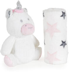 Cangaroo babatakaró 90x75 cm - unikornis plüssel