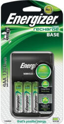 Energizer base elemtöltő+4db 1300mAh HR6 ceruza akkumulátor AA tölthető elem (Energizer-1300)