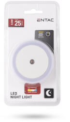Entac Éjjeli Fény 0.5W Kör hideg fehér Fehér (ENL-CC-0-5W-DS)