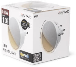 Entac Éjjeli Fény 0.8W Alkonykapcsolóval (ENL-0-8W-CDS) - akkuforras