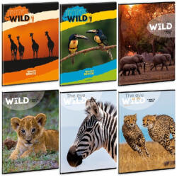 Ars Una The eyes of the wild 23 (5328) A4 extra kapcsos kockás füzet (53123282) - tintasziget