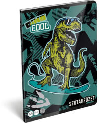 Lizzy Card Dino Cool 22971199 FSC A5 31-32 tűzött szótár füzet (18925) - tintasziget