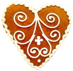 NaturGold bio tönköly mézeskalács szív 40 g