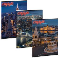 Ars Una City light 24 (5488) A4 extra kapcsos sima füzet (53804884) - tintasziget