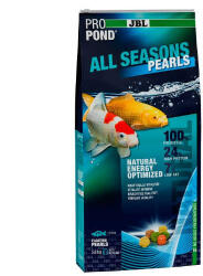  JBL ProPond All Seasons Pearls | Négyévszakos gyöngy eledel kerti tavi halak részére - 5, 8 kg / 32 l