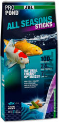  JBL ProPond All Seasons Sticks | Négyévszakos pálcikás eledel kerti tavi halak részére - 5, 8 kg / 32 l