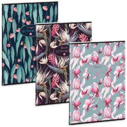 Ars Una Botanicals-mix 23 (5326) A4 extra kapcsos kockás füzet (53123268) - tintasziget