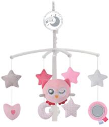 Cangaroo Dreamy zenélő körforgó - Rózsaszín bagoly