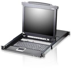 ATEN KVM Konzol LCD 19" + Switch, 8 port - CL5708N (CL5708N-ATA-AG) (CL5708N-ATA-AG) (CL5708N-ATA-AG)
