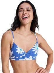 Roxy Essentials PT Wrap Bralette bikini top - Blue (Dutch Blue Flower Soul)
