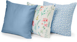 Tchibo - 3 díszpárnahuzat - kék