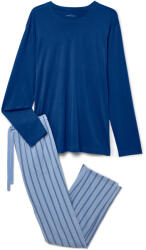Tchibo - Férfi dzsörzé pizsama - férfi - méret M 48/50 - kék/csíkos