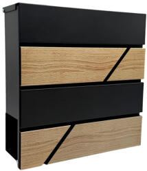  HILAM Kültéri Postaláda, Újságtartóval, 2 Választható Színben