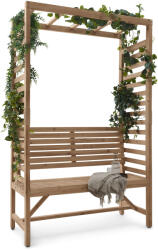 Tchibo - Kerti pad rózsalugassal - barna