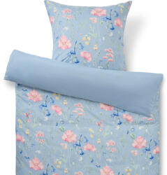 Tchibo - Kétoldalas mikroszálas ágynemű - kék