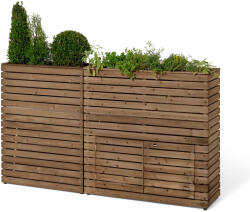 Tchibo - /Tinus térelválasztó virágláda tárolóhellyel - barna