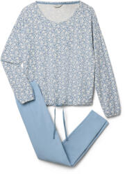 Tchibo - Női pizsama - nő - méret L 44/46 - kék/virágos