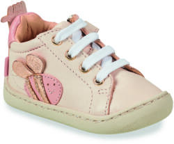 Easy Peasy Pantofi sport stil gheata Fete MY DODU LACET ABEILLE Easy Peasy roz 22