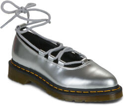 Dr. Martens Balerin și Balerini cu curea Femei Elphie II Lace Up Silver Metallic Patent Lamper Dr. Martens Argintiu 36