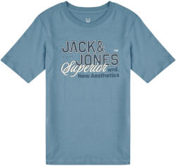 JACK & JONES Tricouri mânecă scurtă Băieți JJELOGO TEE SS O-NECK Jack & Jones albastru 164 cm