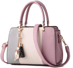 Dollcini Elegáns Női Kézitáska - Műbőr, Mindennapi Viseletre - homokszín (546054)