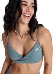 Roxy Essentials SD Wrap Bralette bikini top - Grey (Agave Green)