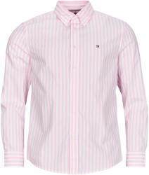 Tommy Hilfiger Cămăsi mânecă lungă Bărbați FLEX POPLIN CLASSIC STP RF SHIRT Tommy Hilfiger roz EU M