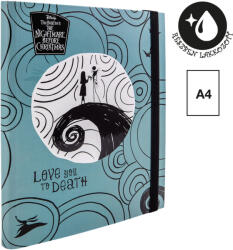  Colorino Füzetbox A/4 30 mm Gumis Tim Burton Szürke (R02314PTR)