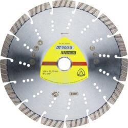 Klingspor 325045 DT 900 U Special Gyémánt bevonatú vágótárcsa Ø 230 mm Furat átmérő 22.23 mm Építkezési anyagok, Beton, univerzális, Régi beton, (325045) (325045)