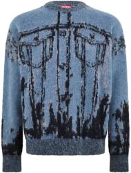 Diesel Суичър Diesel Men's Patmos Mgli Knitted Hoodie - Purple Imprsion