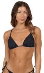 SALTY CREW Shell ya tie side bikini top - Black (Black)