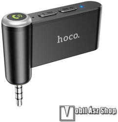 hoco. bluetooth audio adapter, v5.0, 3, 5mm jack, 140mAh beépített akku, E58, Fekete (E58)