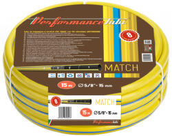 MATCH Locsolótömlő 25M 1/2" Csav. Mentes Sárga 220033