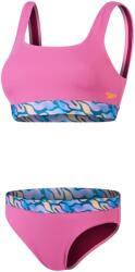 Speedo Бански костюм Speedo Women's Text Deep Two Piece Swimsuits - Purple