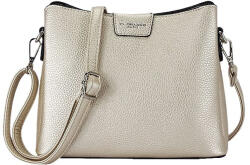 Flora&Co Paris Geanta mica ivory metalizat FloraCo Paris F2548 14 (F2548IVOIRE)
