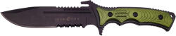 Depox Cutit de vanatoare DEPOX®, Extreme Beetle, verde, 29 cm (0289)